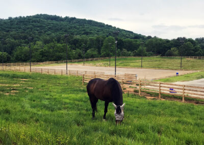 Riding pens in LaFayette, GA